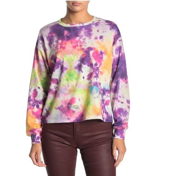 CIRCLEX Tie-Dye Pullover Sweatshirt - Picture 1 of 6